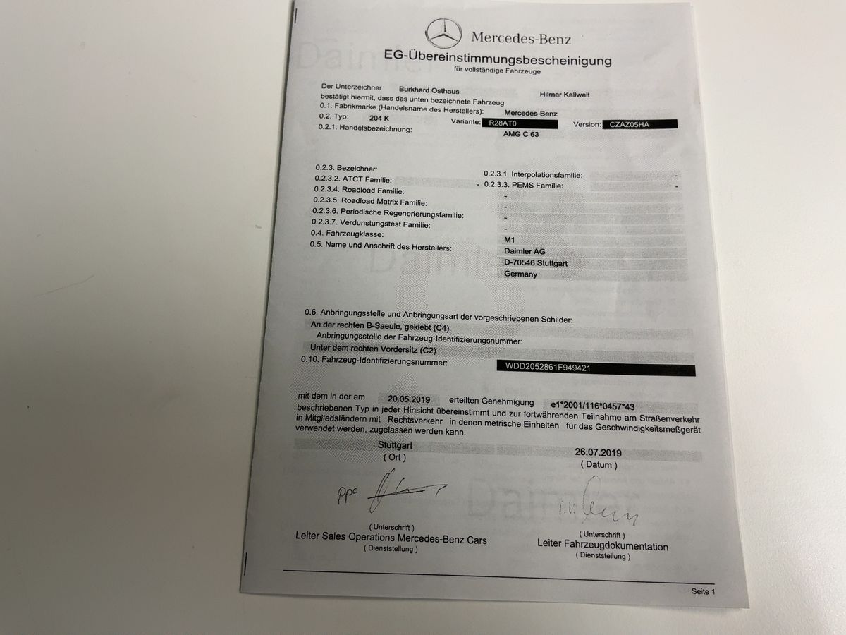 Mercedes-Benz C-Klasse d'occasion