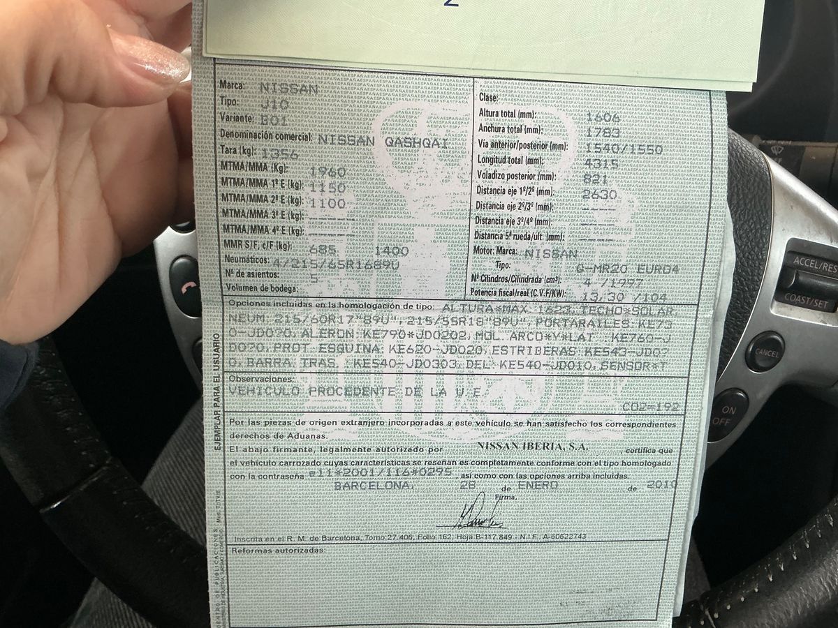 Nissan Qashqai d'occasion