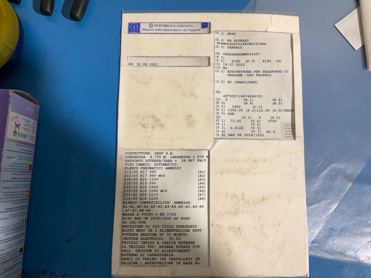 Seat Tarraco 1.4 TSI e-HYBRID FR