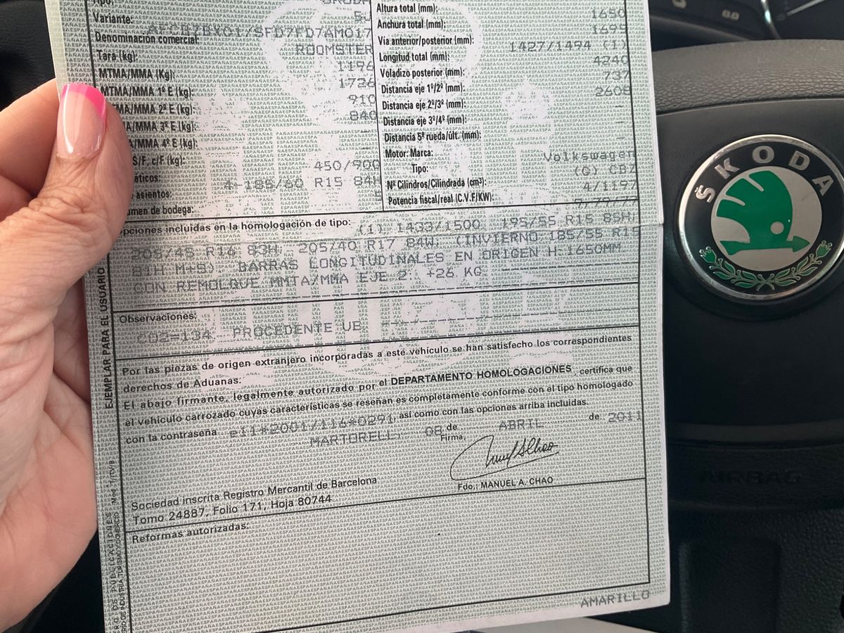 Skoda Roomster d'occasion