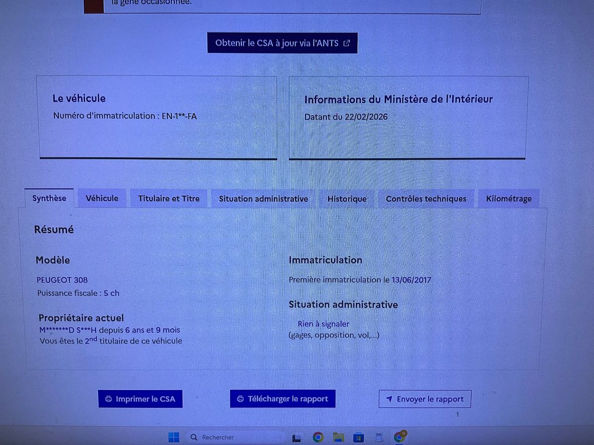 Peugeot 308 d'occasion