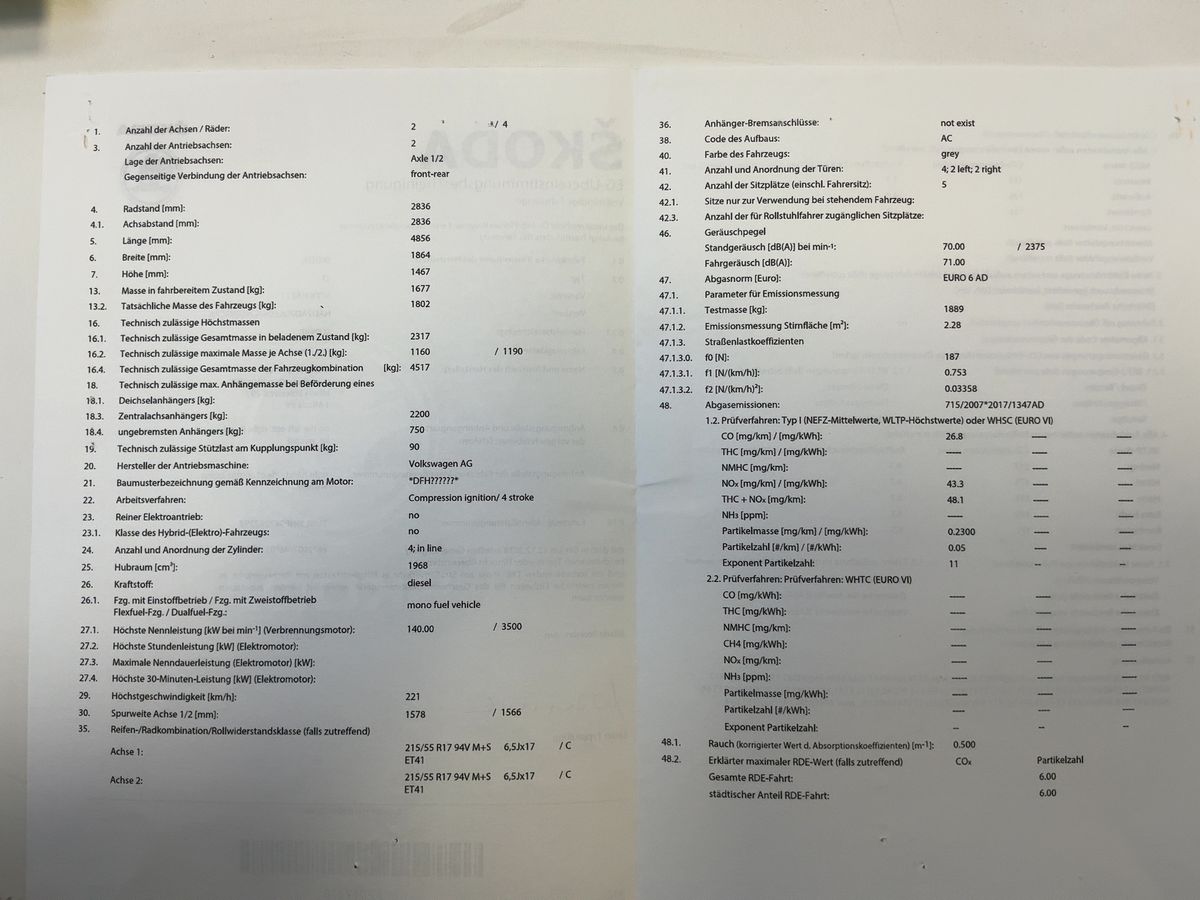 Skoda Superb d'occasion