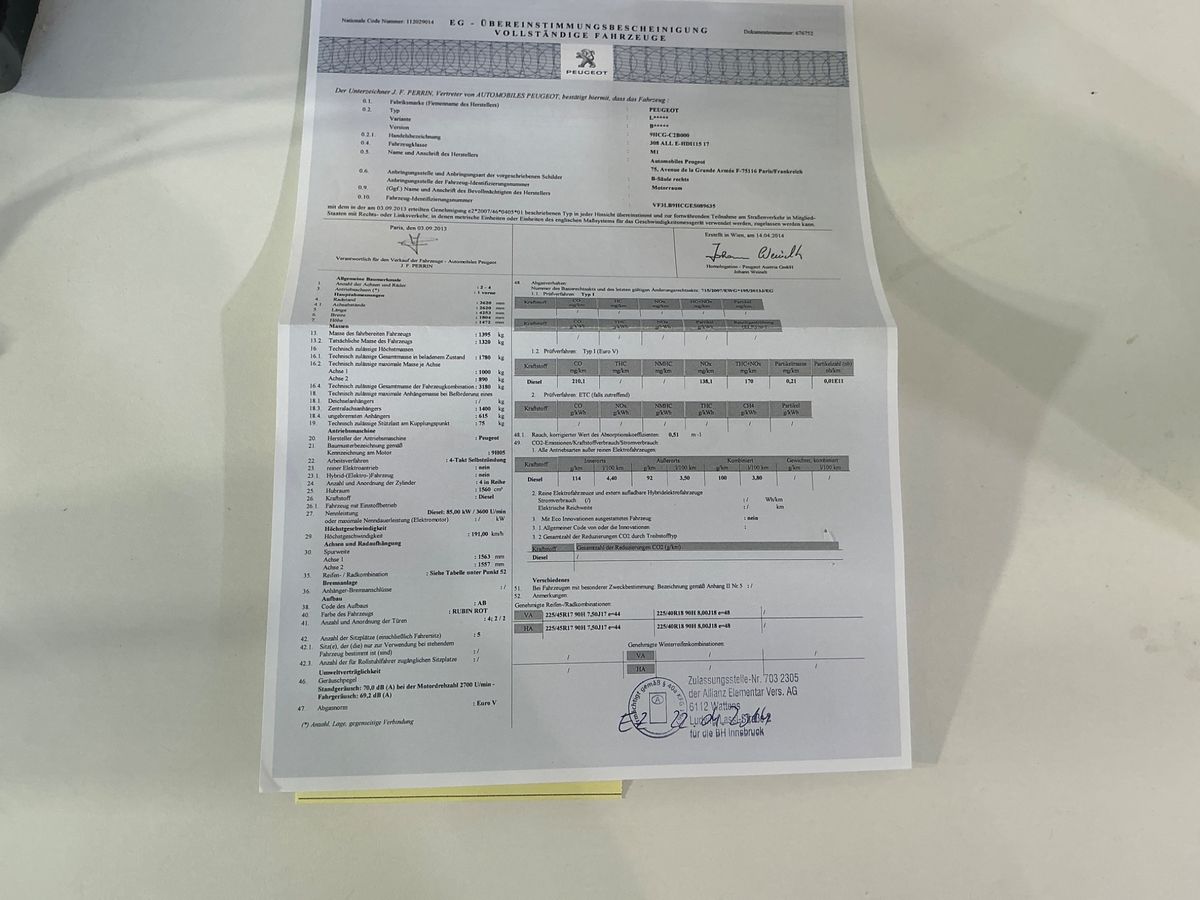 Peugeot 308 d'occasion