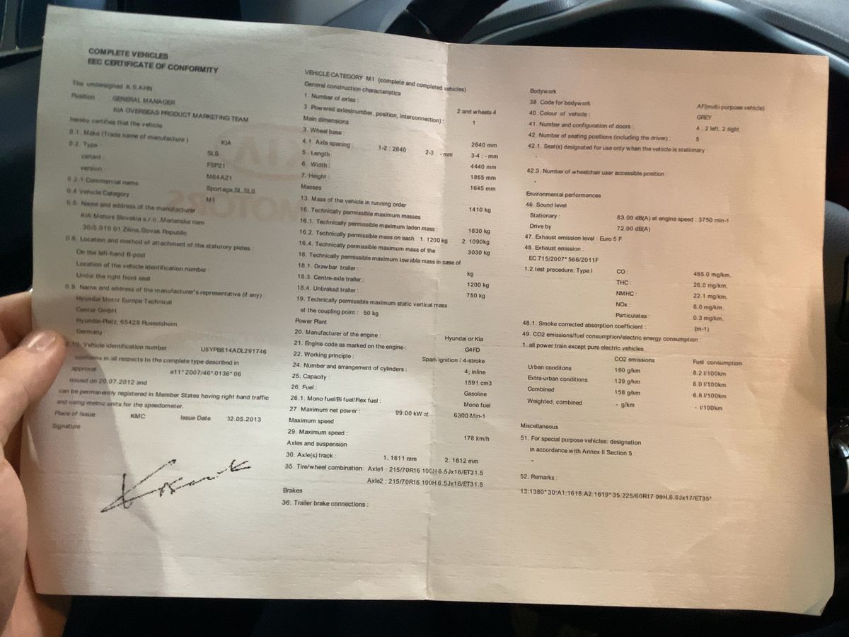 Kia Sportage d'occasion