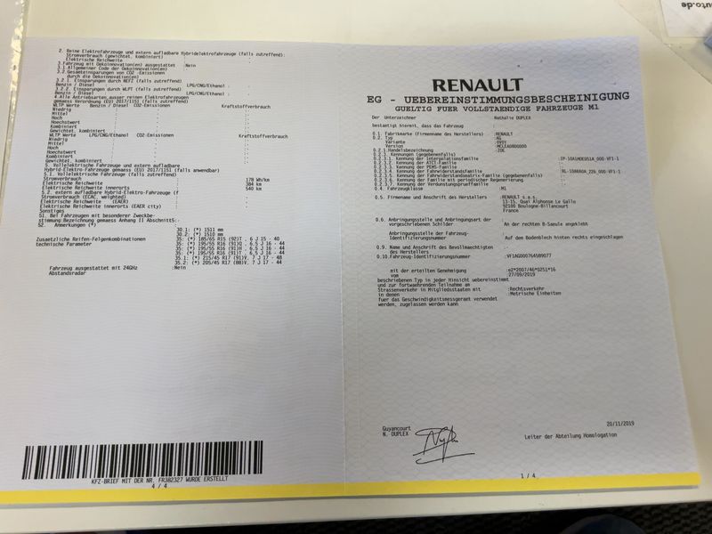 Renault Zoe electric drive 51 kW Experience — zdjęcie 16