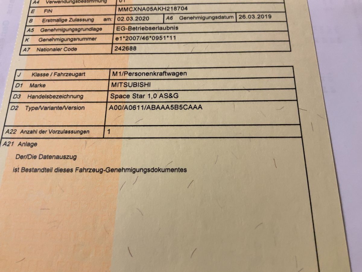 Mitsubishi Space d'occasion