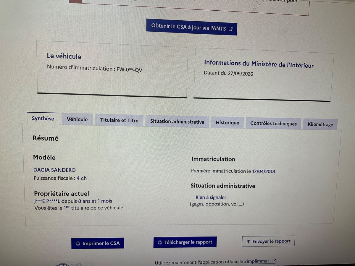 Dacia Sandero d'occasion