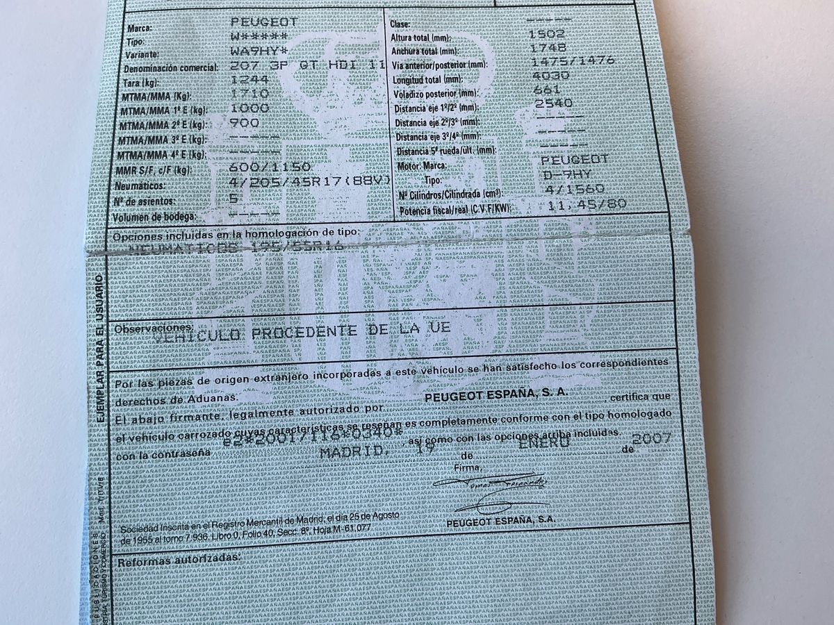 Peugeot 207 1.6 HDi GT