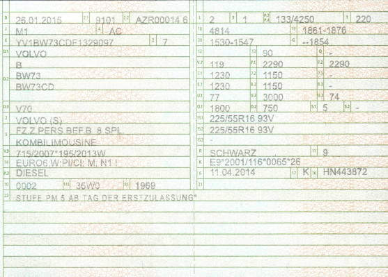 Volvo V70 d'occasion