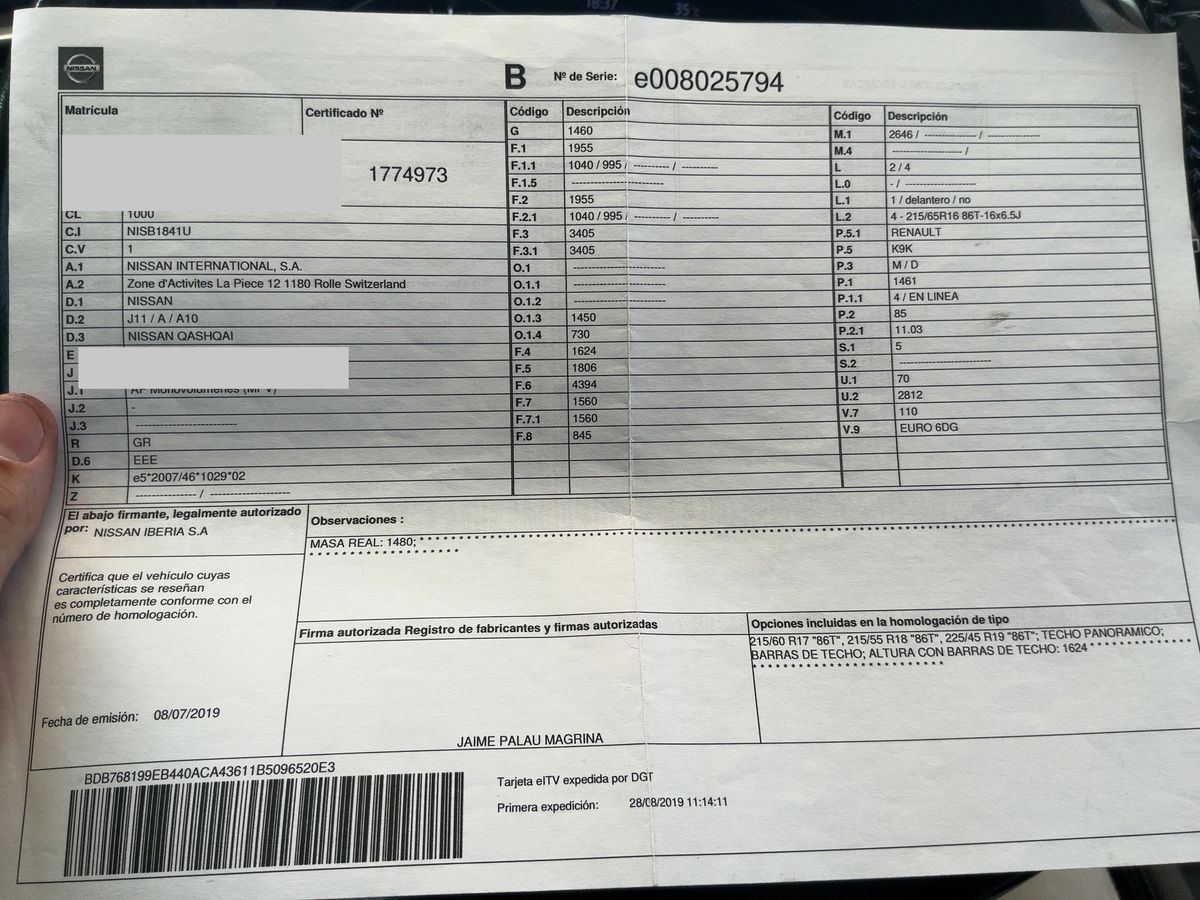 Nissan Qashqai d'occasion