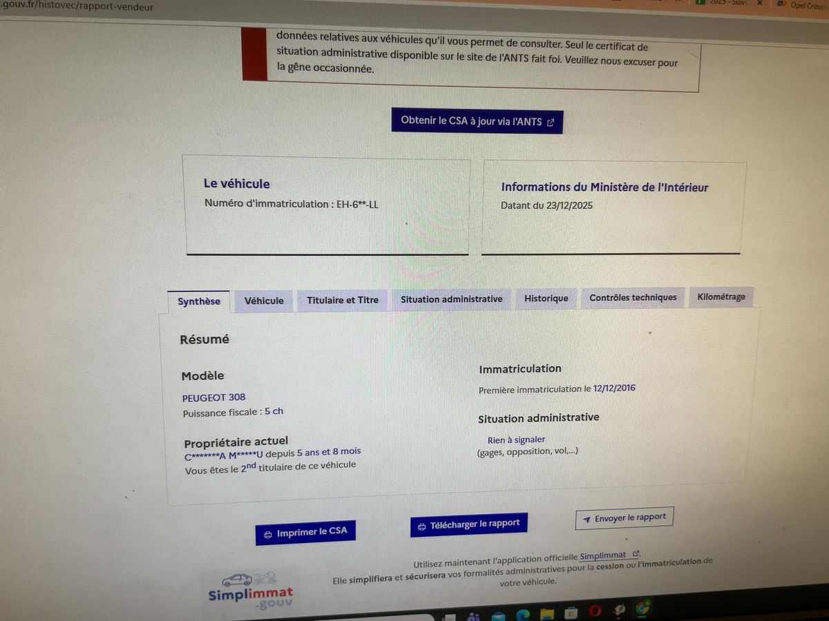 Peugeot 308 d'occasion