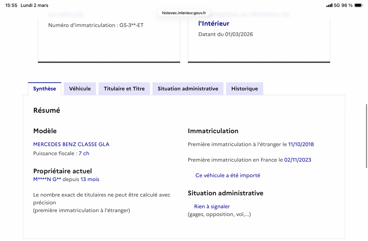 Mercedes-Benz GLA-Klasse d'occasion