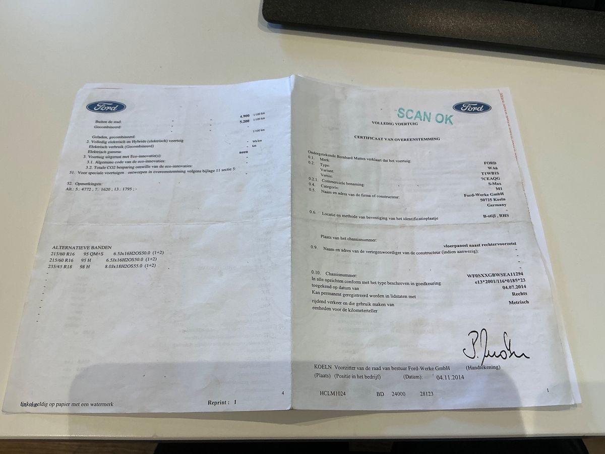 Ford S-Max d'occasion