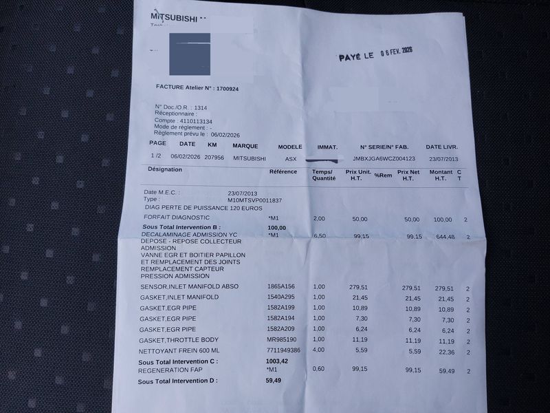Mitsubishi ASX 1.8 DI-D Invite 2WD — zdjęcie 19