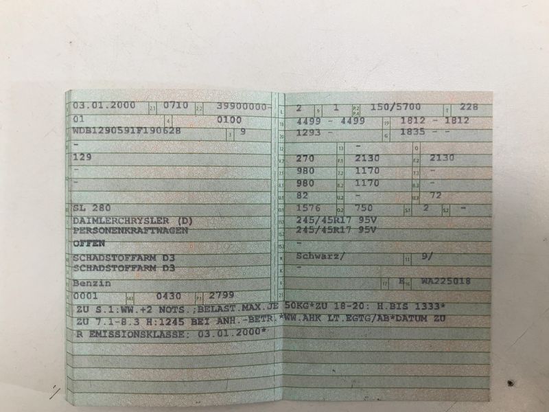 Mercedes-Benz SL-Klasse SL 280 — zdjęcie 15