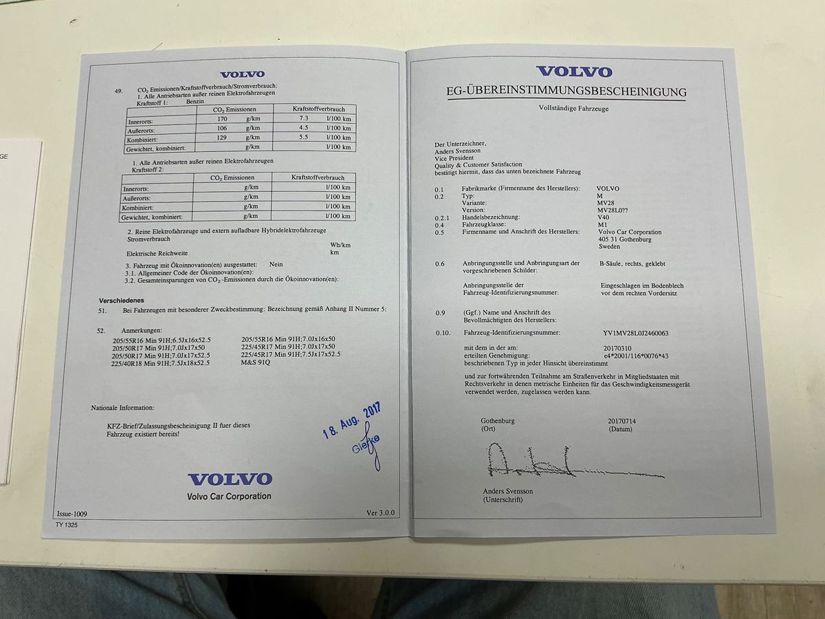 Volvo V40 d'occasion