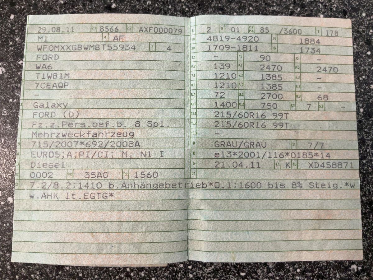 Ford Galaxy d'occasion