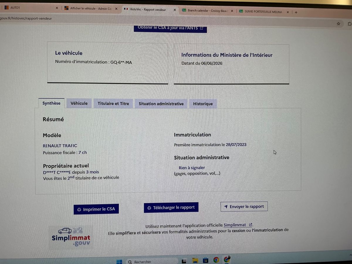 Renault Trafic d'occasion