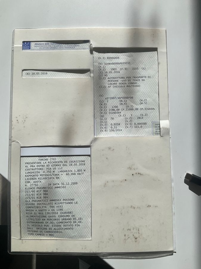 Jeep Renegade d'occasion