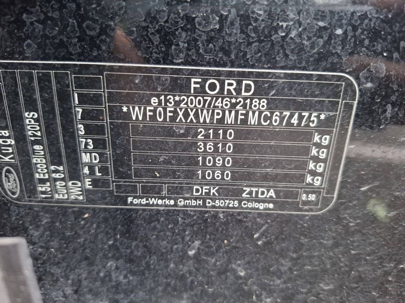 Ford Kuga 1.5 TDCi EcoBlue Titanium — zdjęcie 15