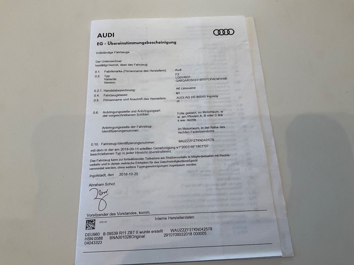Audi A6 50 TDI quattro Sport