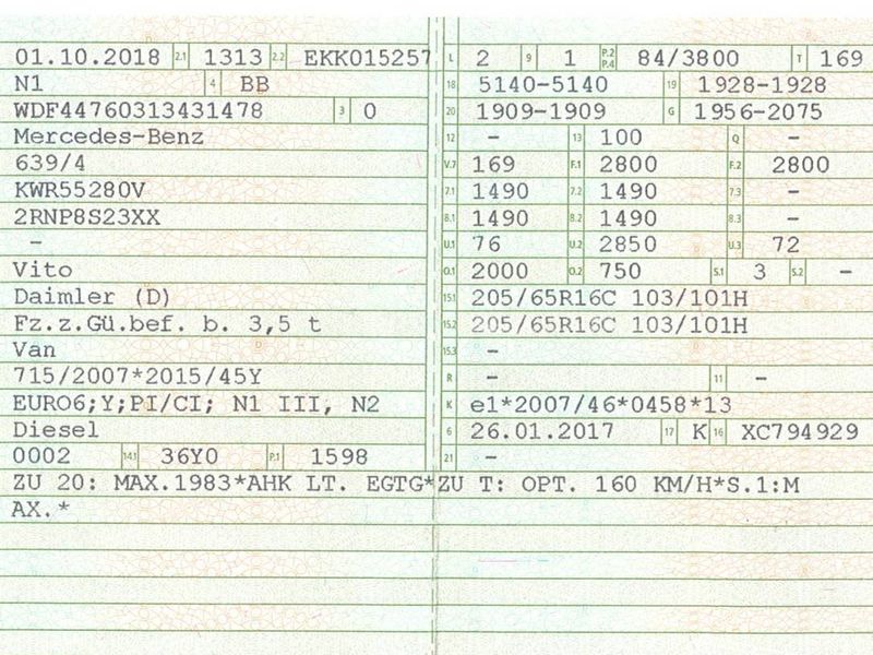 Mercedes-Benz Vito 111 CDI Lang — zdjęcie 16
