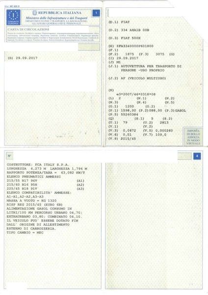 Fiat 500X d'occasion