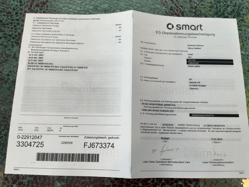 Smart fortwo 1.0 Basis passion — zdjęcie 16