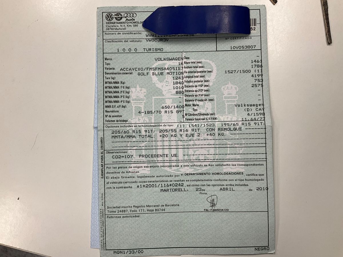 Volkswagen Golf VI 1.6 TDI Advance BlueMotion