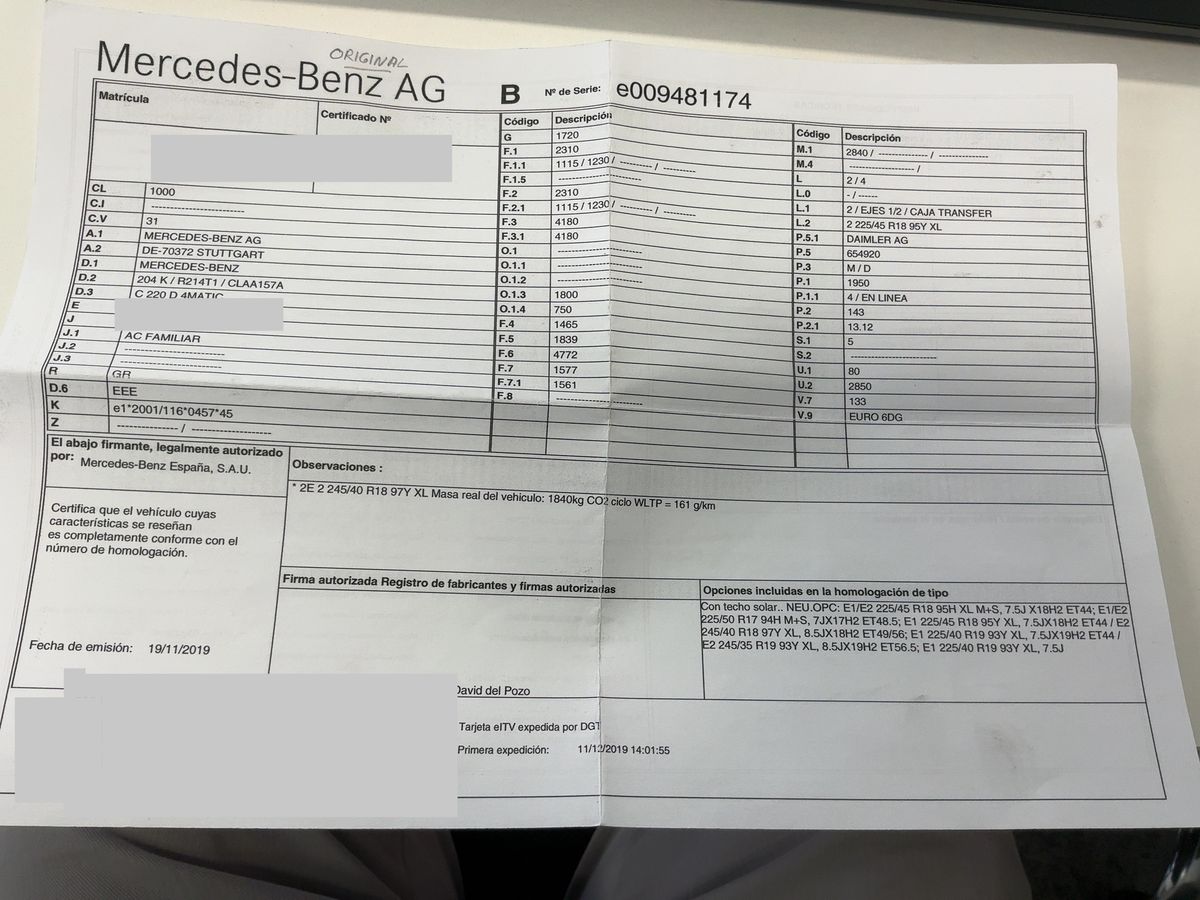 Mercedes-Benz C-Klasse d'occasion