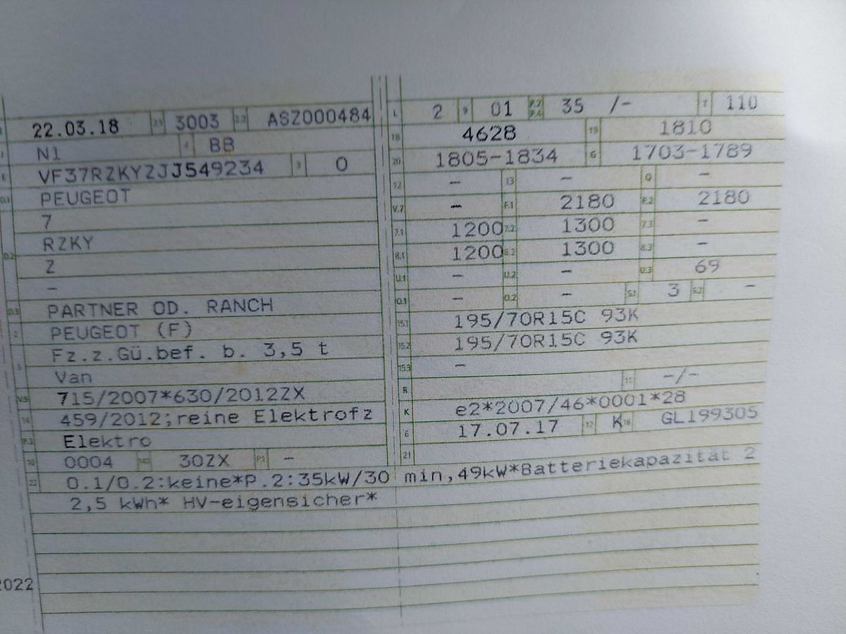 Peugeot Partner d'occasion