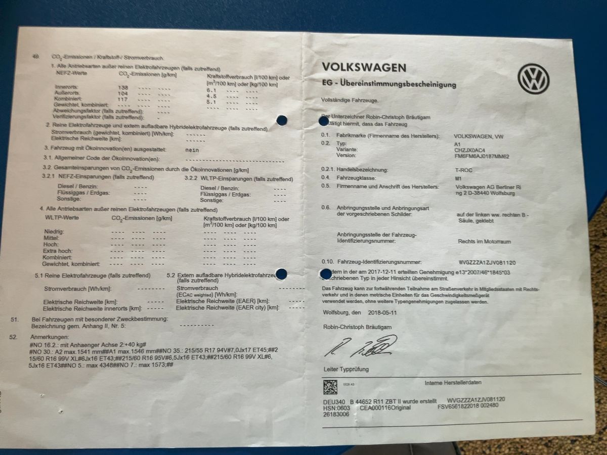 Volkswagen T-Roc d'occasion