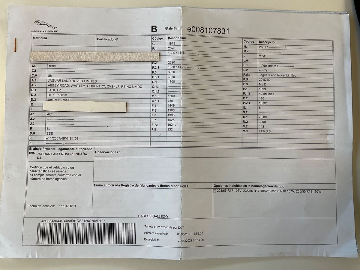 Jaguar E-Pace d'occasion