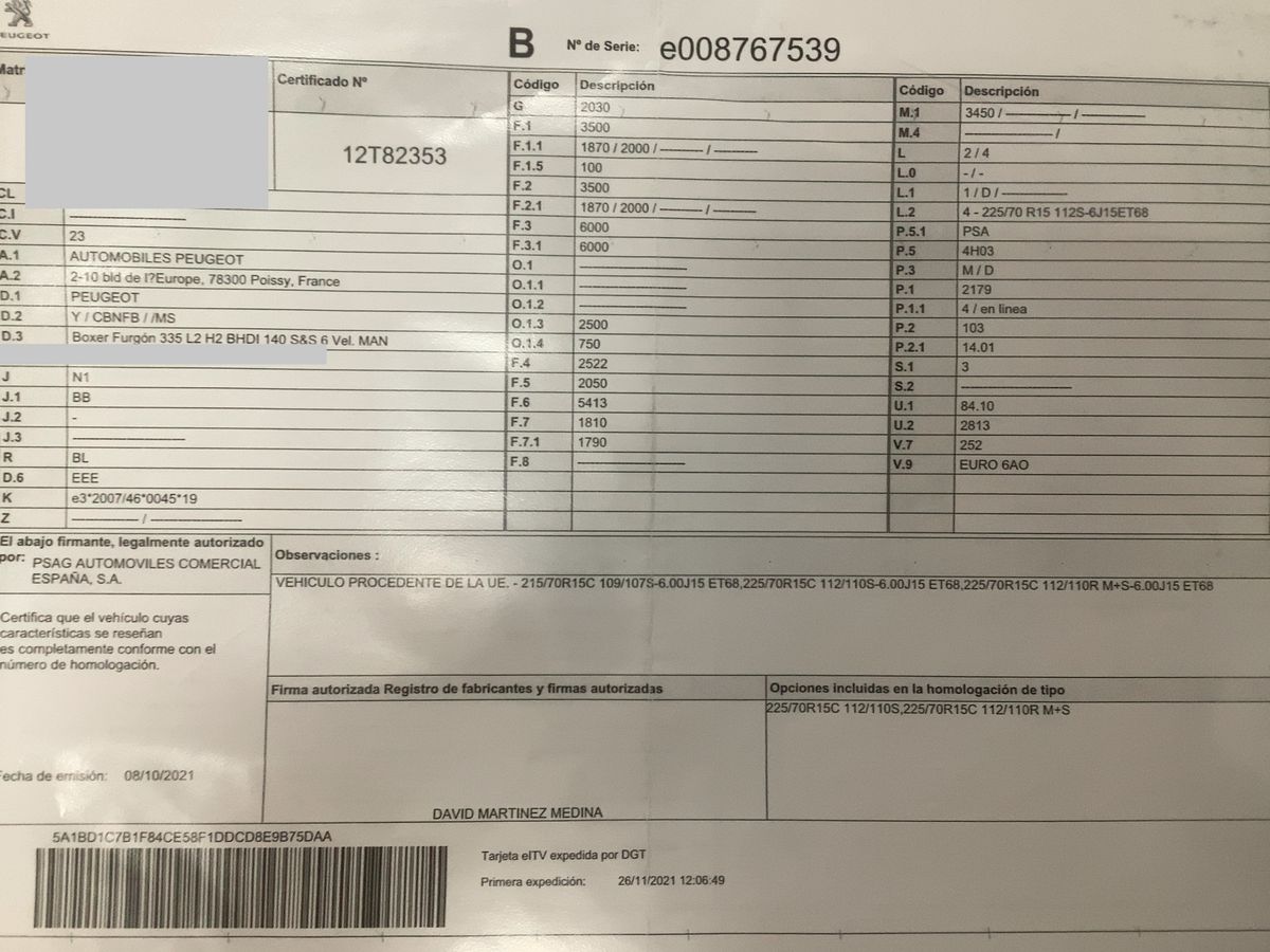 Peugeot Boxer d'occasion