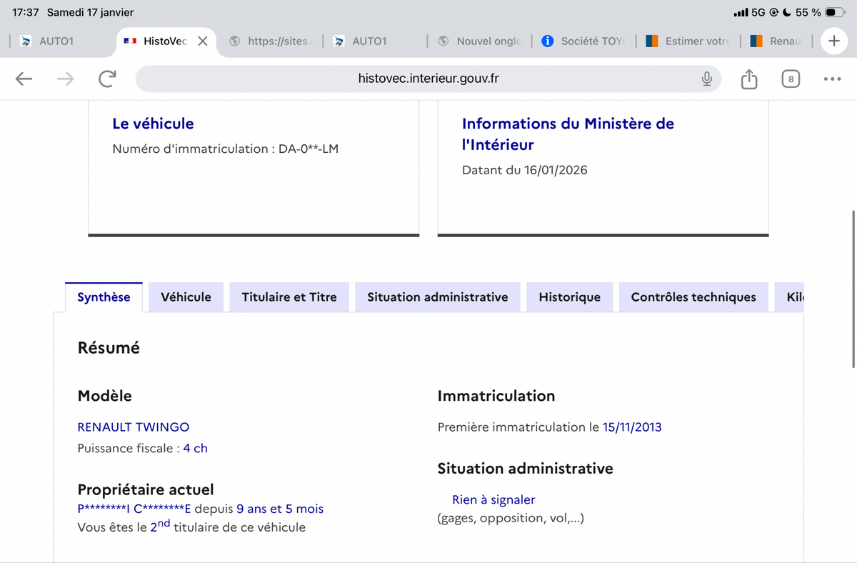 Renault Twingo d'occasion