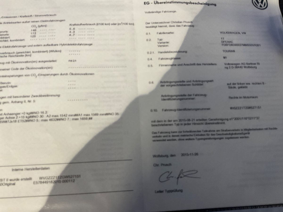 Volkswagen Touran d'occasion