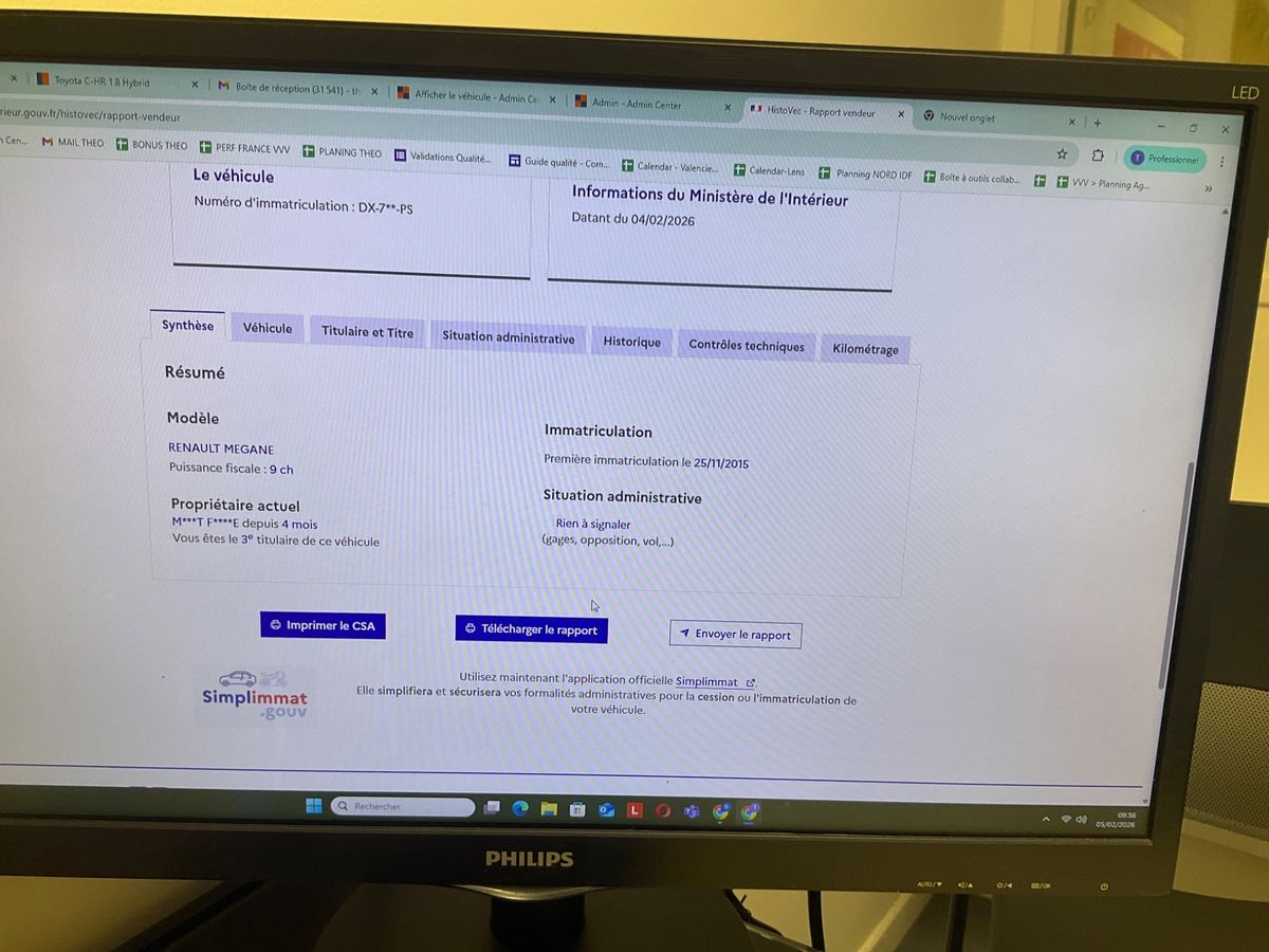 Renault Megane d'occasion