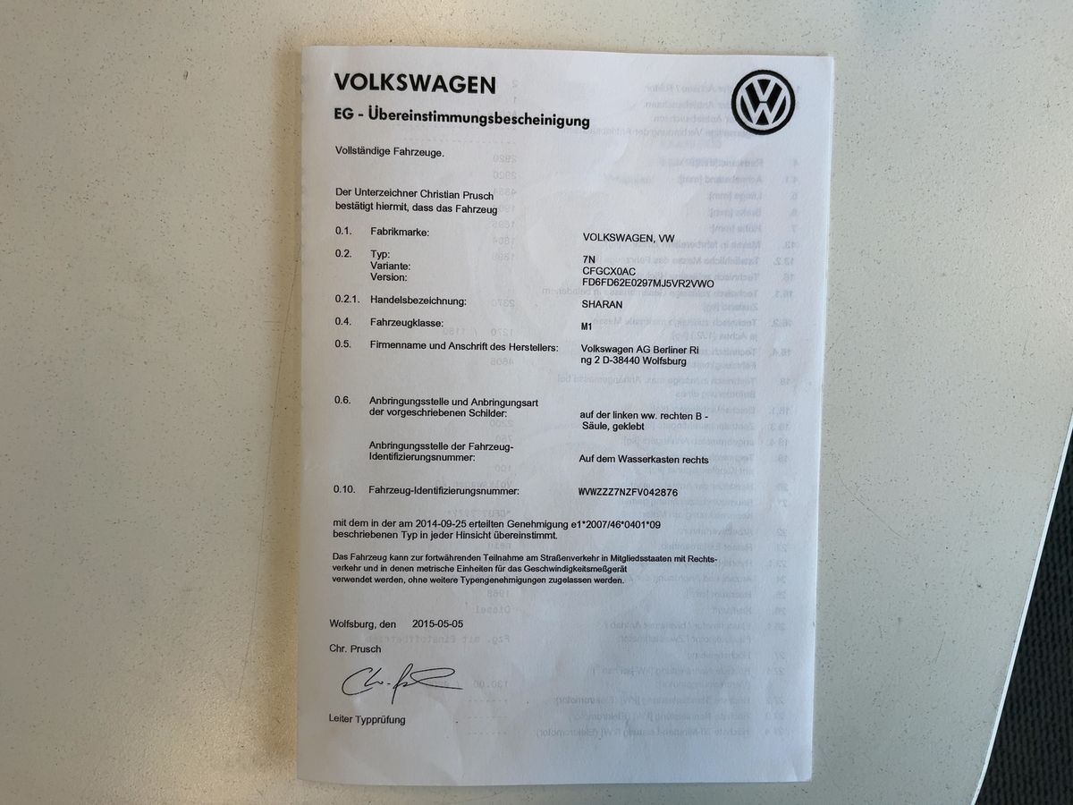 Volkswagen Sharan d'occasion