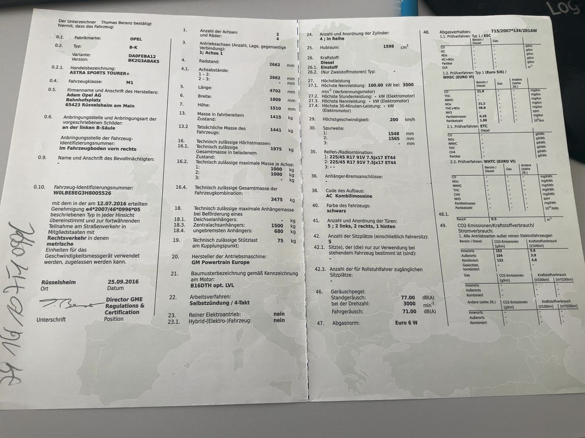 Opel Astra d'occasion