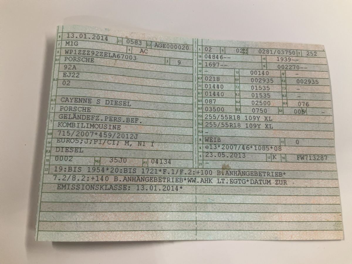 Porsche Cayenne d'occasion