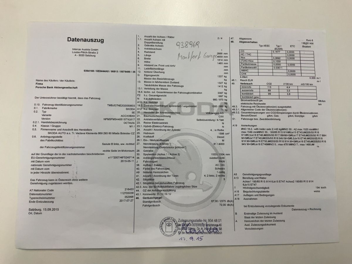 Skoda Octavia d'occasion