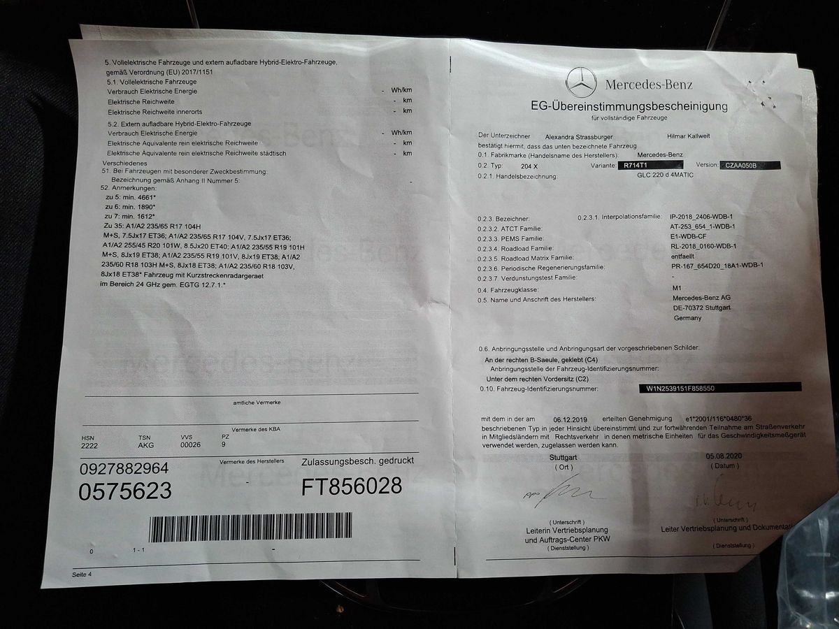 Mercedes-Benz GLC-Klasse d'occasion