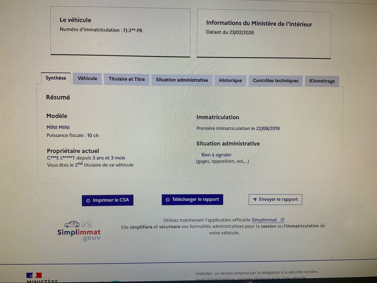 MINI Countryman d'occasion