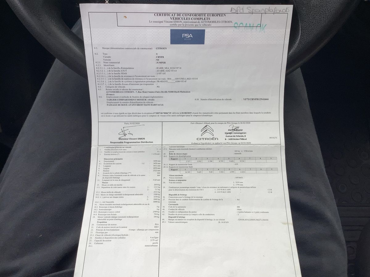 Citroen Jumper d'occasion