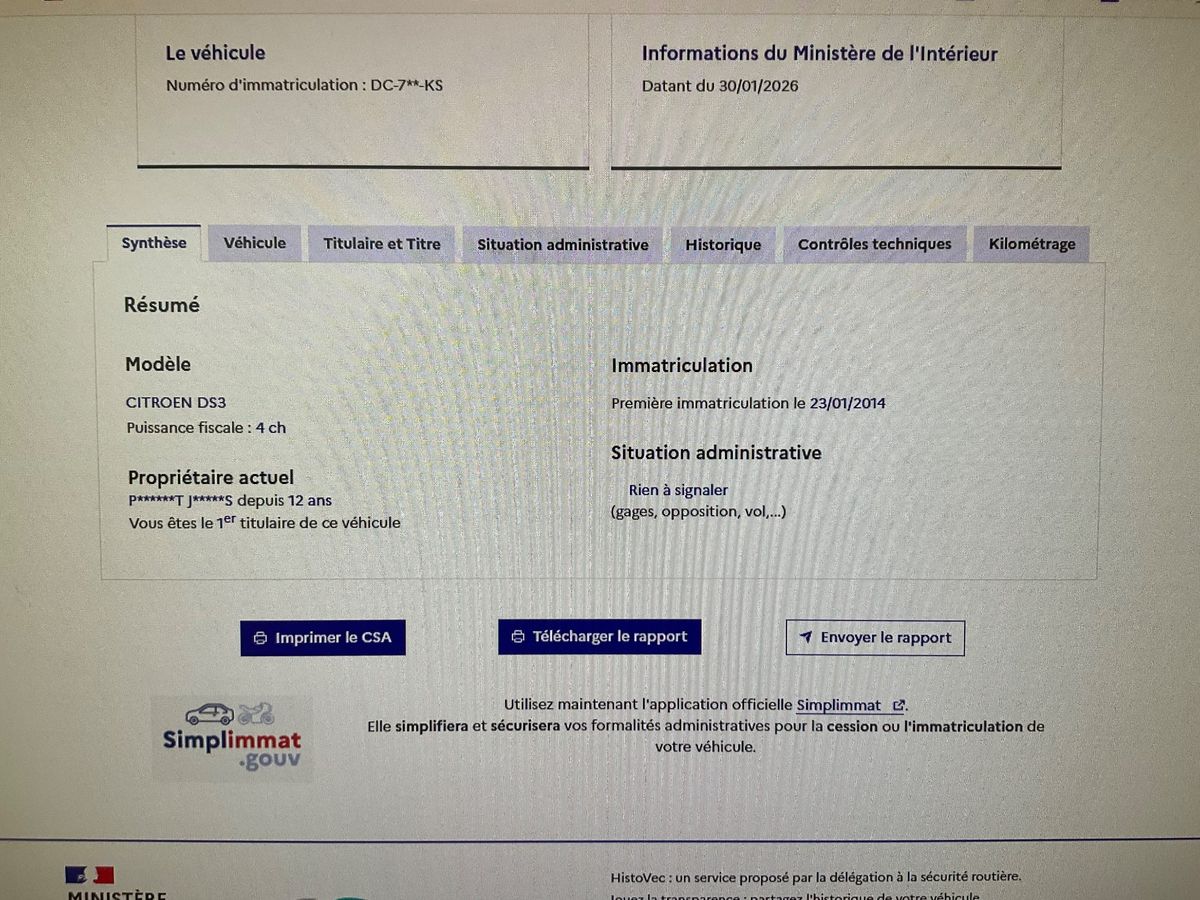 Citroen DS3 d'occasion