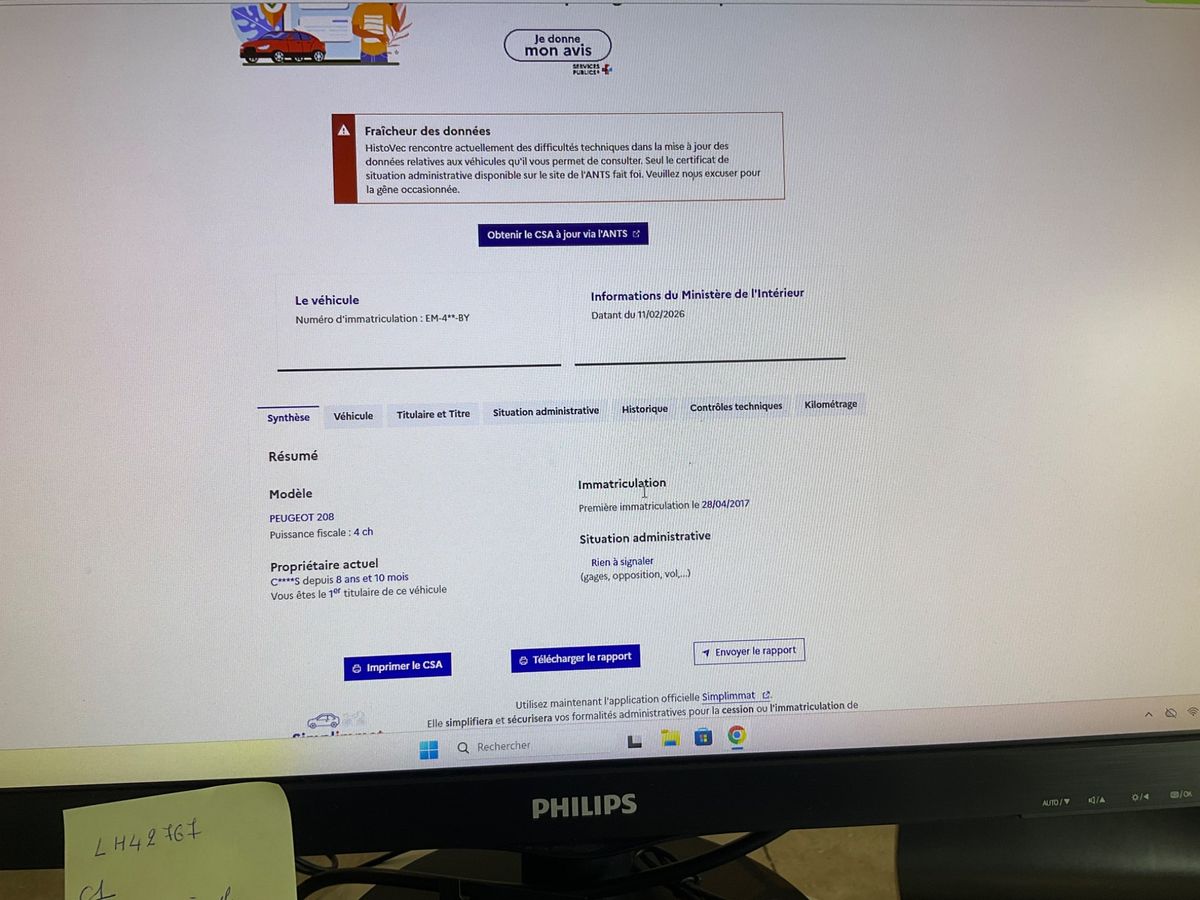 Peugeot 208 d'occasion