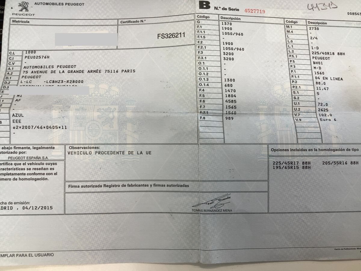 Peugeot 308 d'occasion