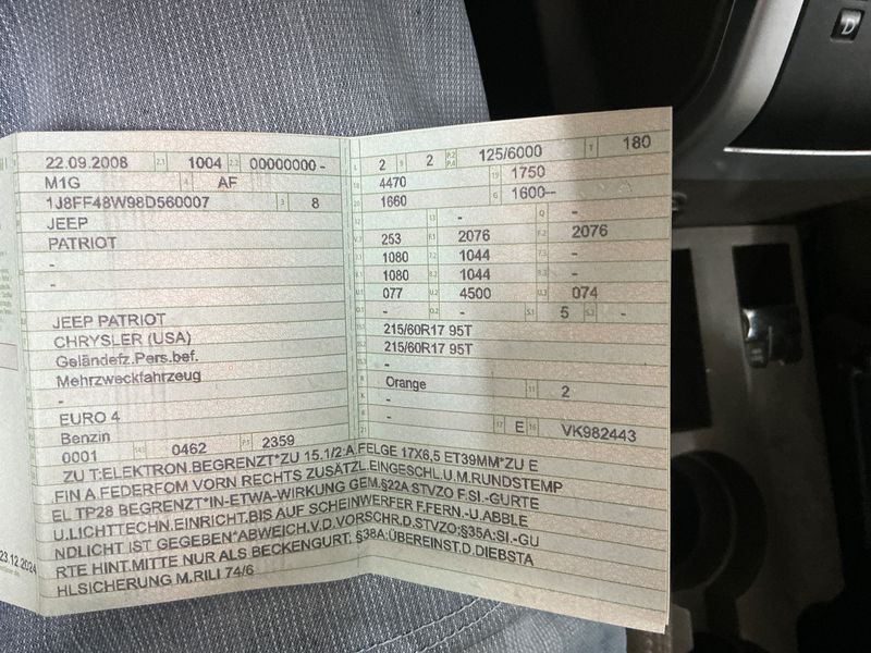 Jeep Patriot 2.4 Limited 2008 – снимка 5