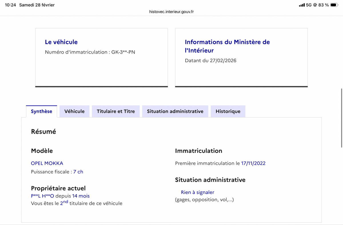 Opel Mokka d'occasion
