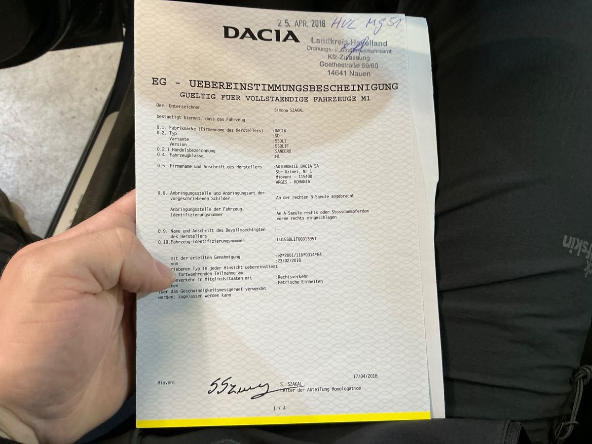 Dacia Sandero d'occasion
